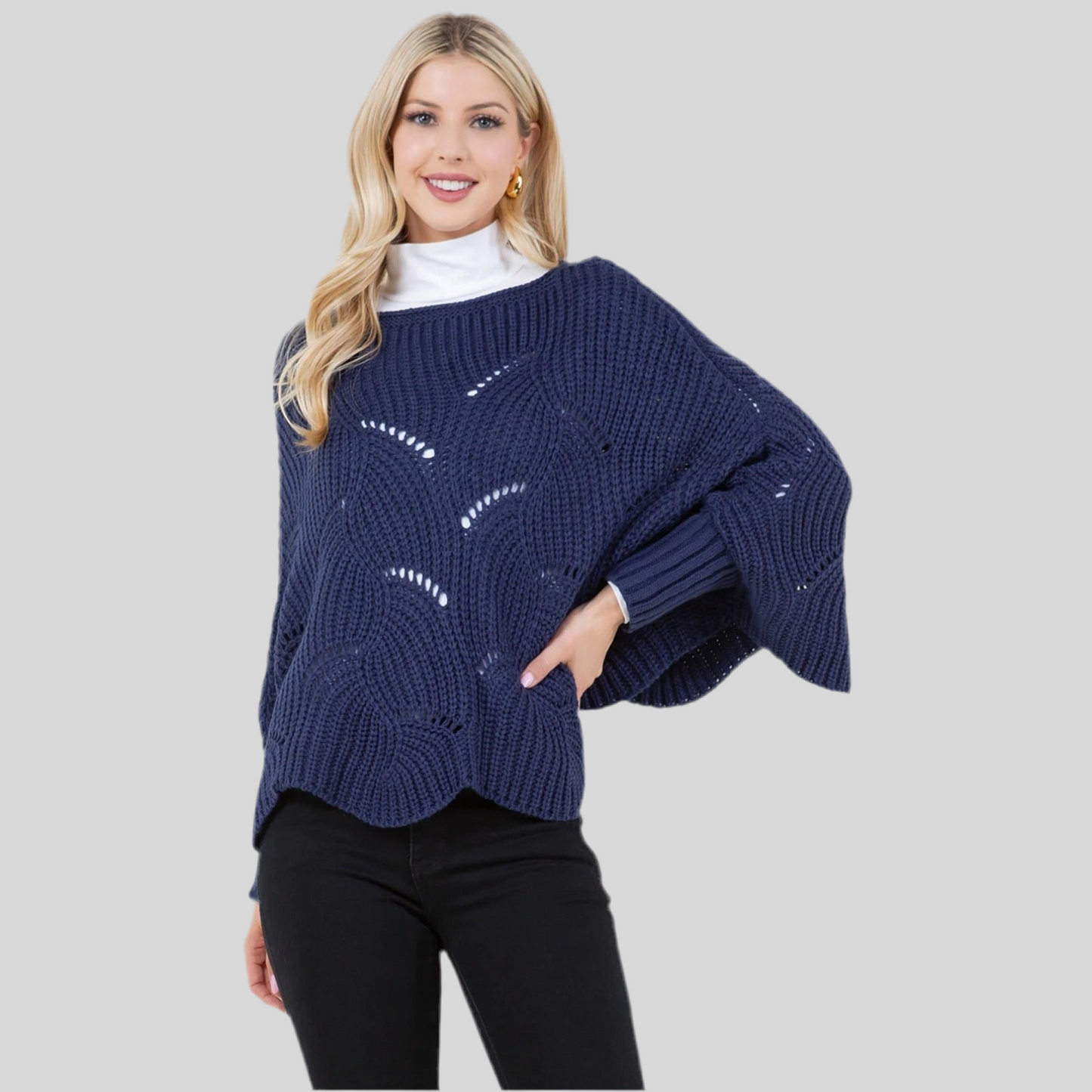 70077 Poncho Top