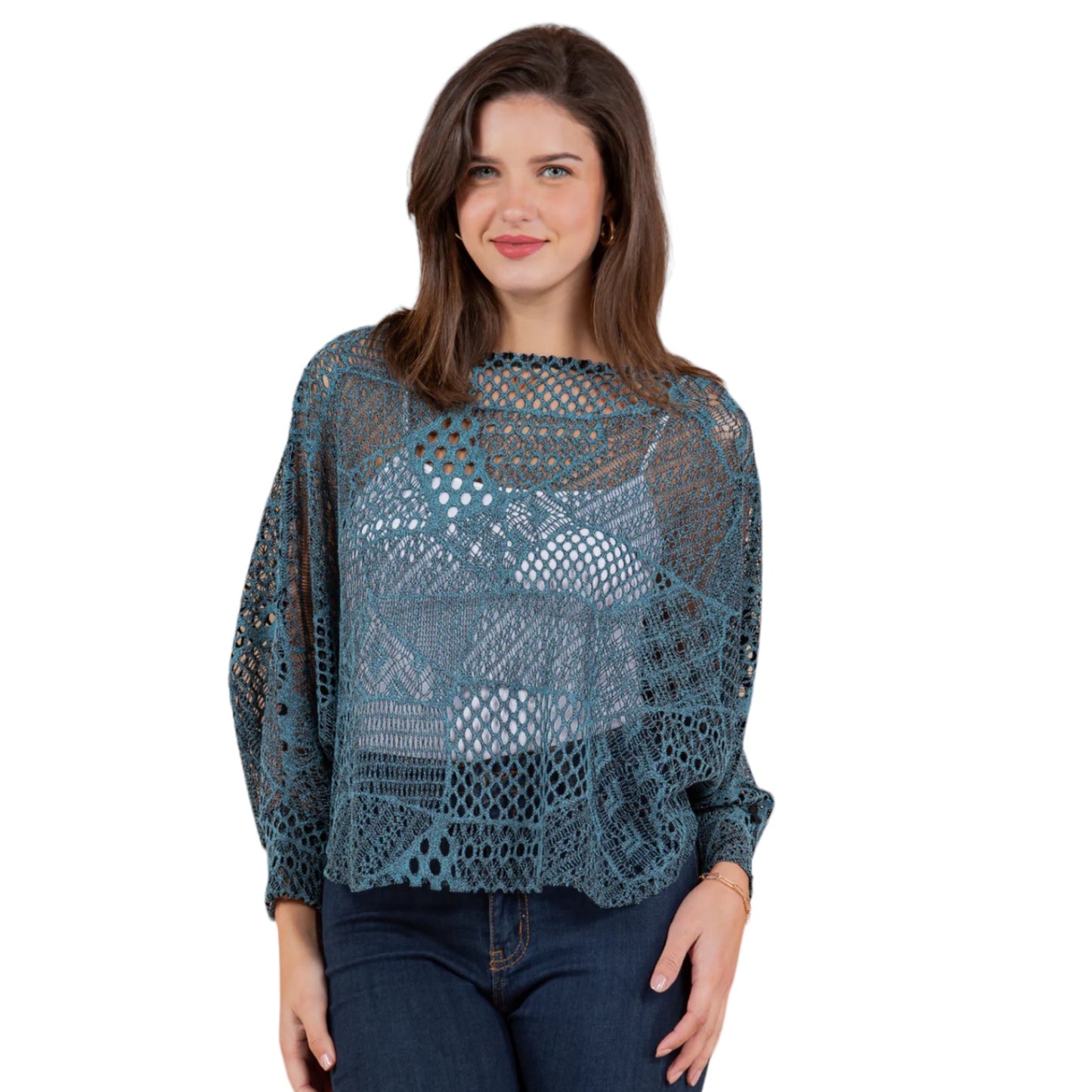 70379 Crochet Pullover