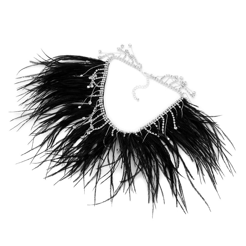 80162 Daisy Feather Necklace