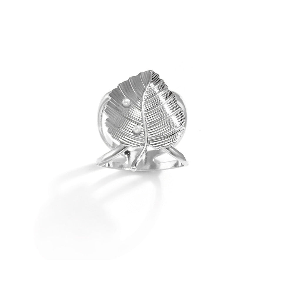 00024.13 Ring Scarf Leaf