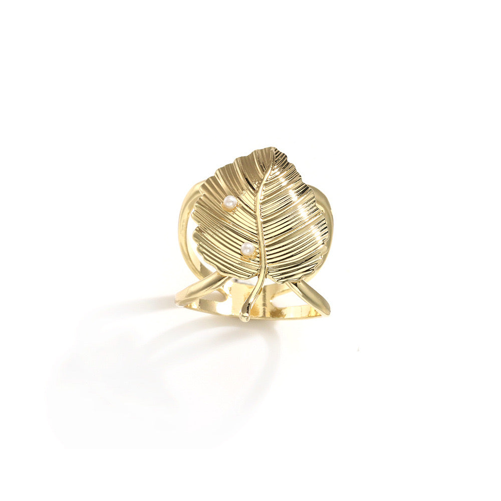 00024.13 Ring Scarf Leaf