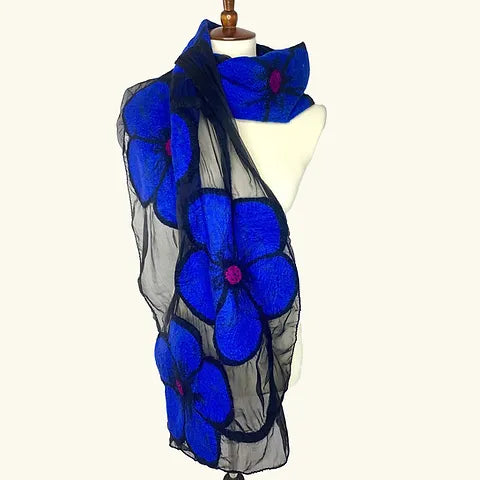 60021 Wool Flower Stole