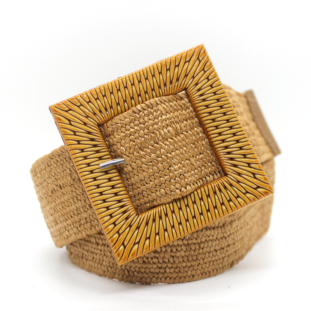 00218 Raffia Belt