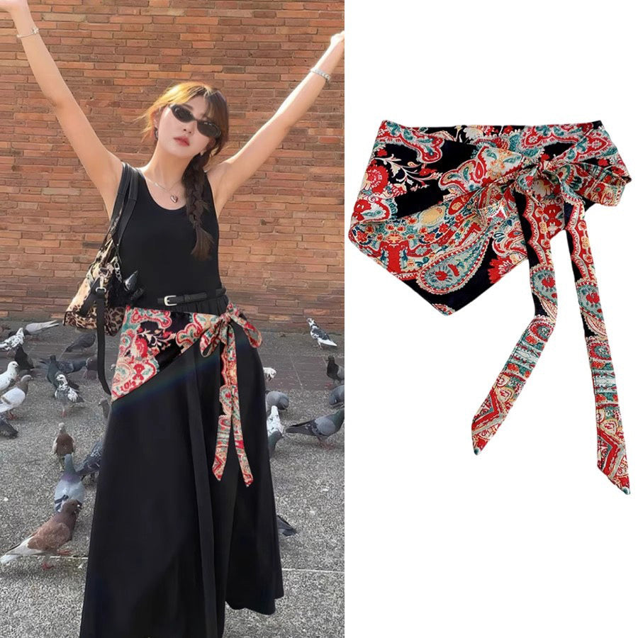 00366 Boho Waist Scarf