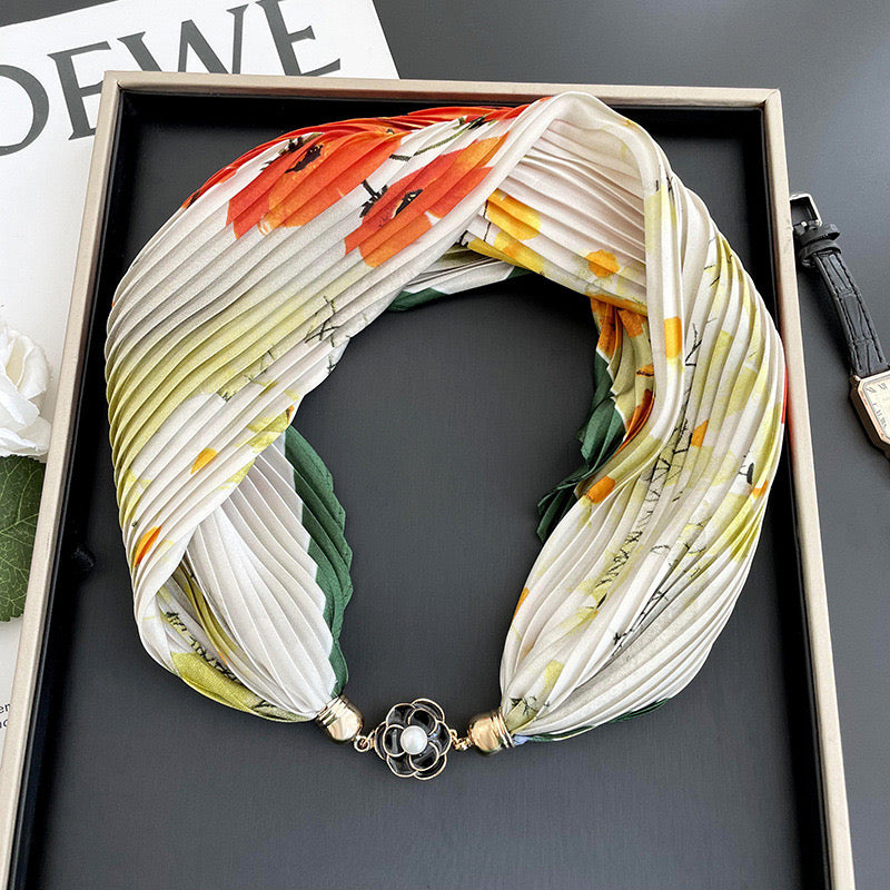 30390 Jewel Neck Scarf