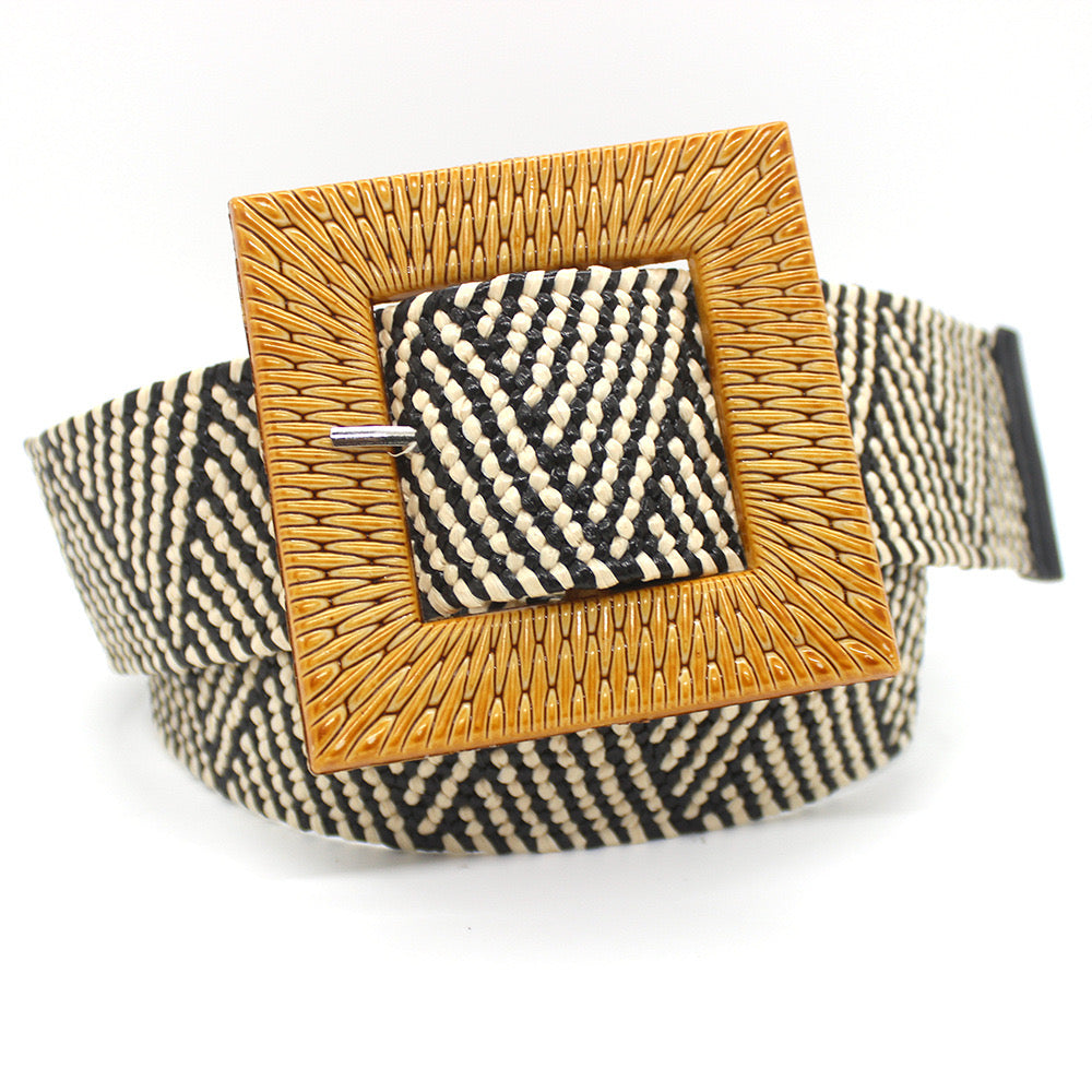 00218 Raffia Belt