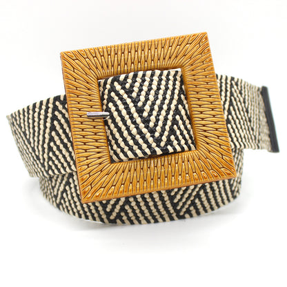 00218 Raffia Belt