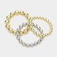 80136 Ball Metal Bracelet