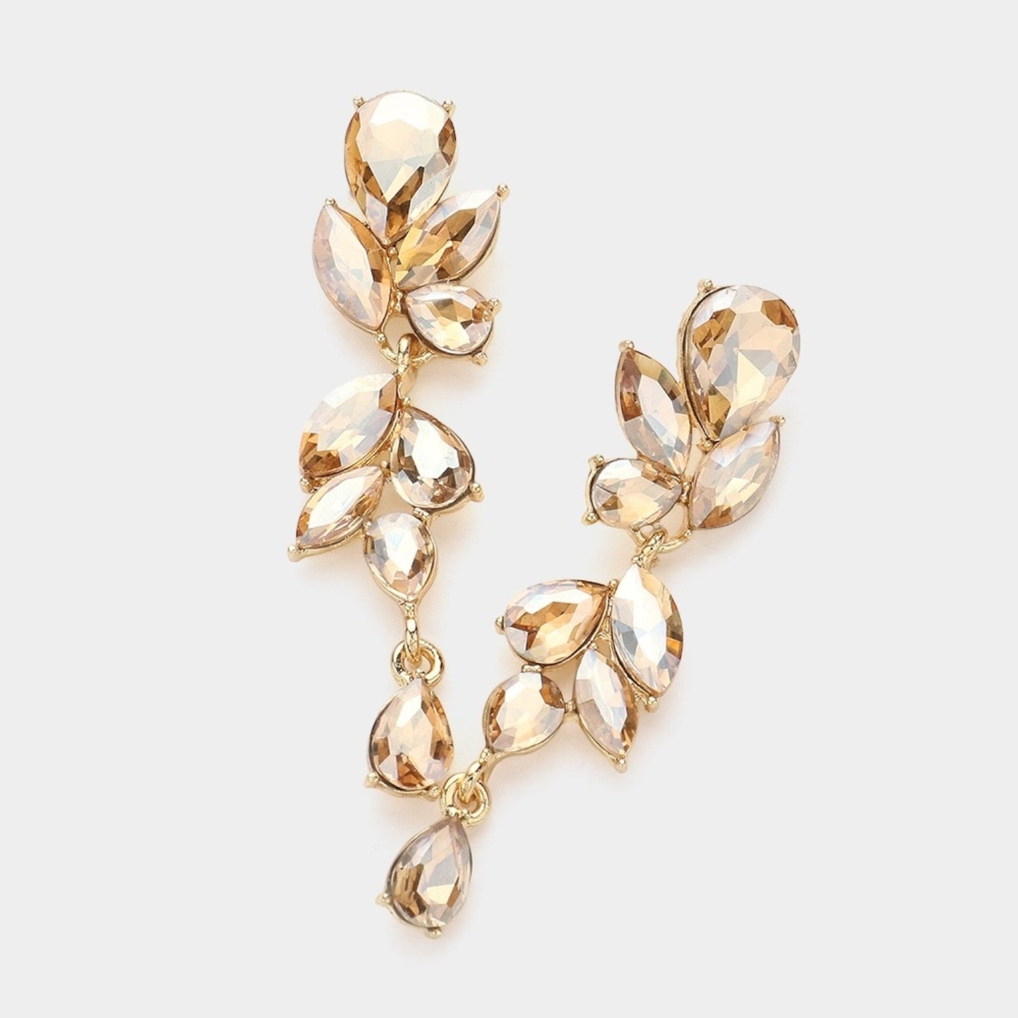 80078 Cluster Evening Earrings