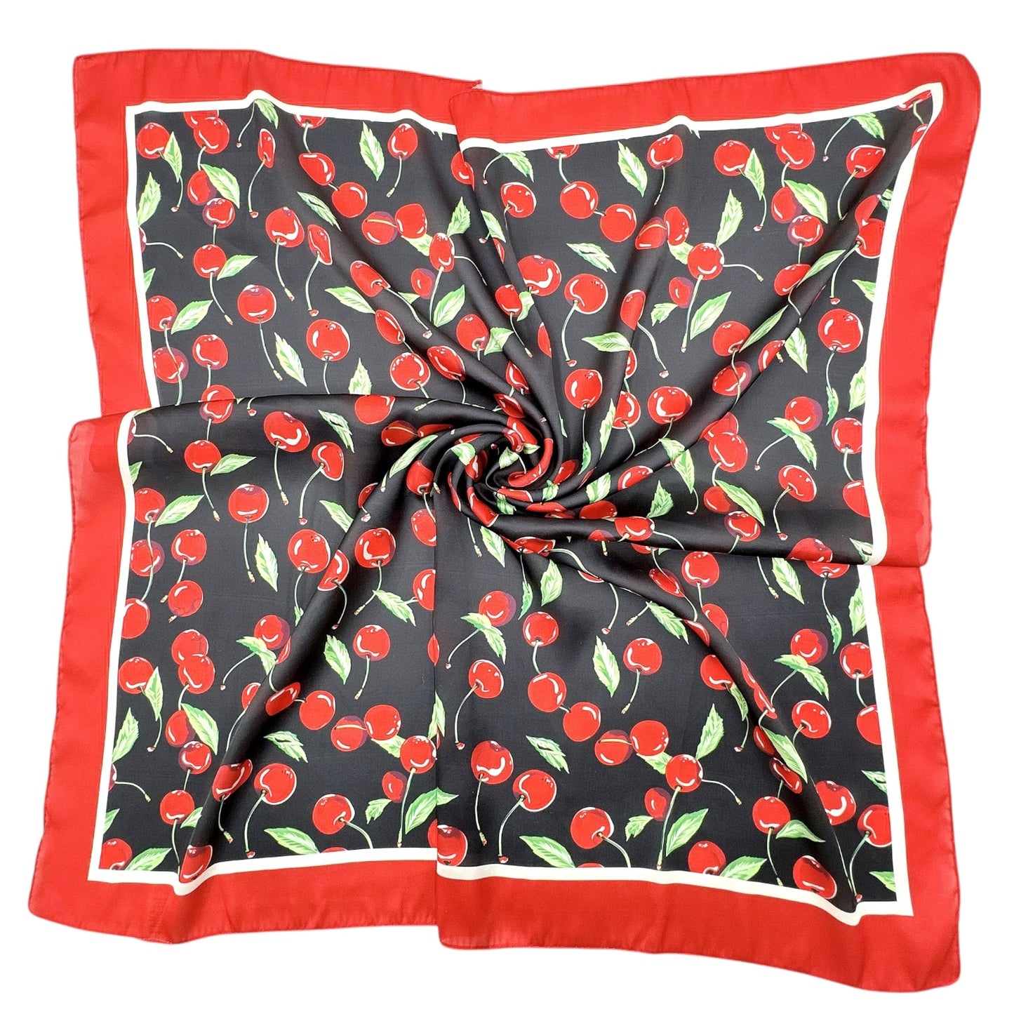 00124.22 Silk Square - Cherry