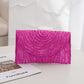 90138 Colorful Straw Clutch
