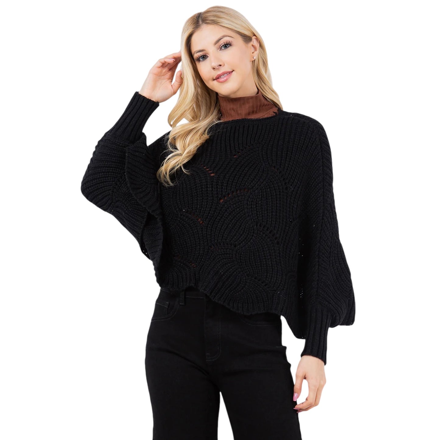 70077 Poncho Top