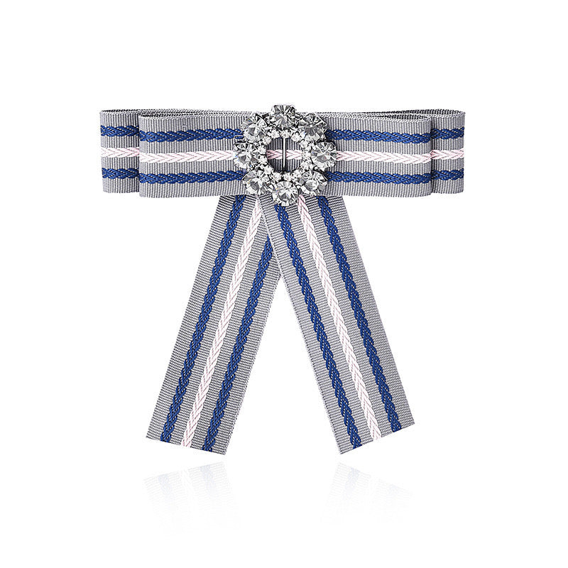 00298 Stone Bow Brooch