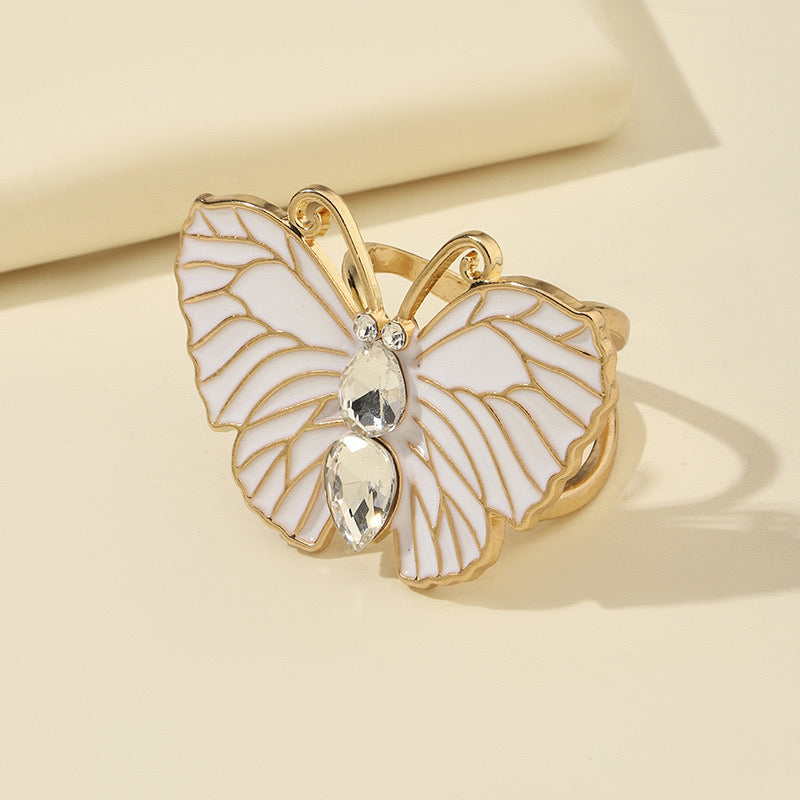 00024.15 Ring Scarf Butterfly