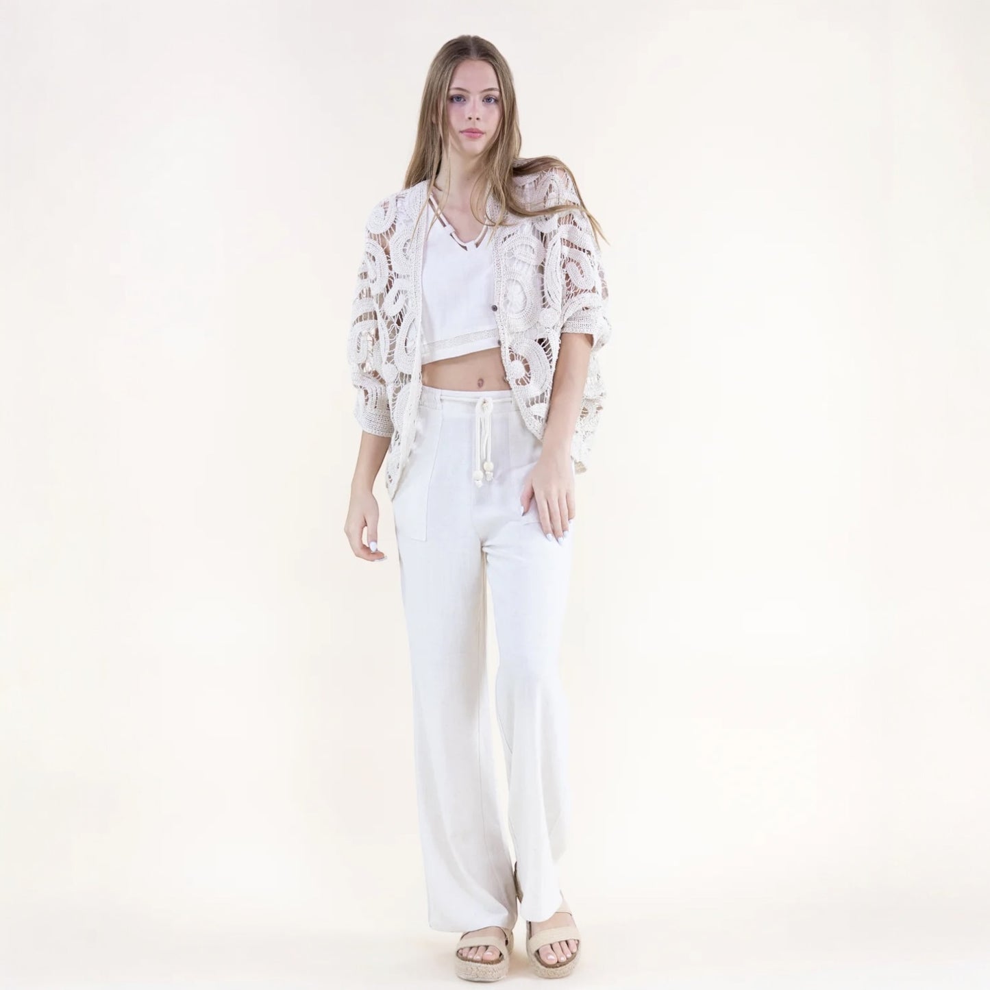 70347 Swirl Crochet Cardi