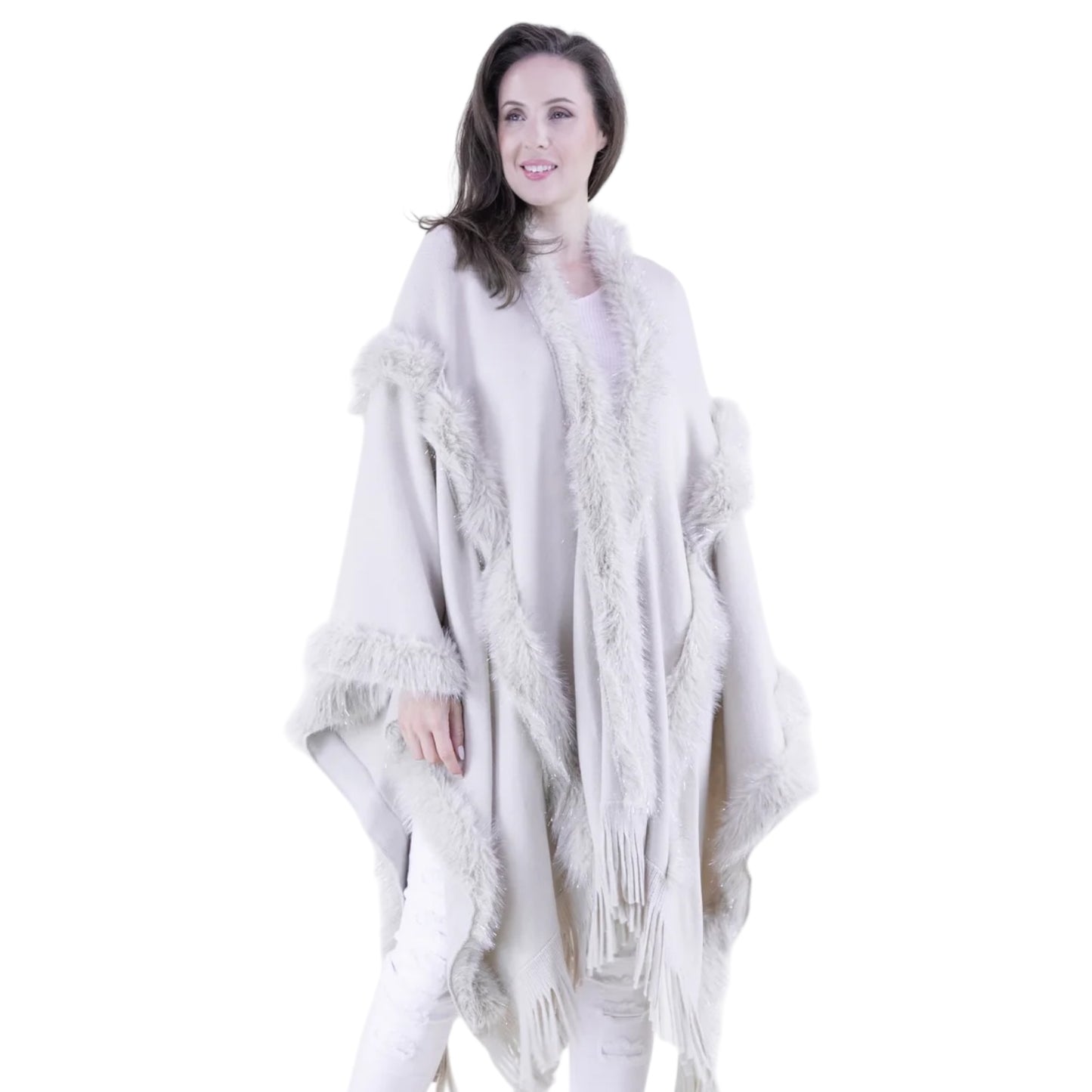 70509 Tinsel Fur Cape