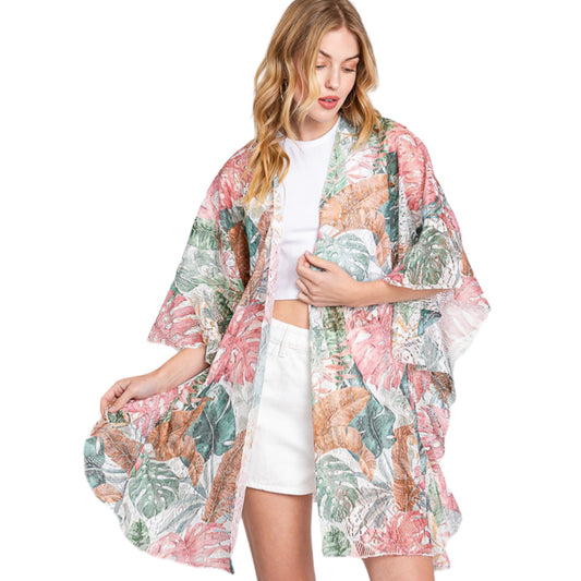 70369 Spring Crochet Kimono