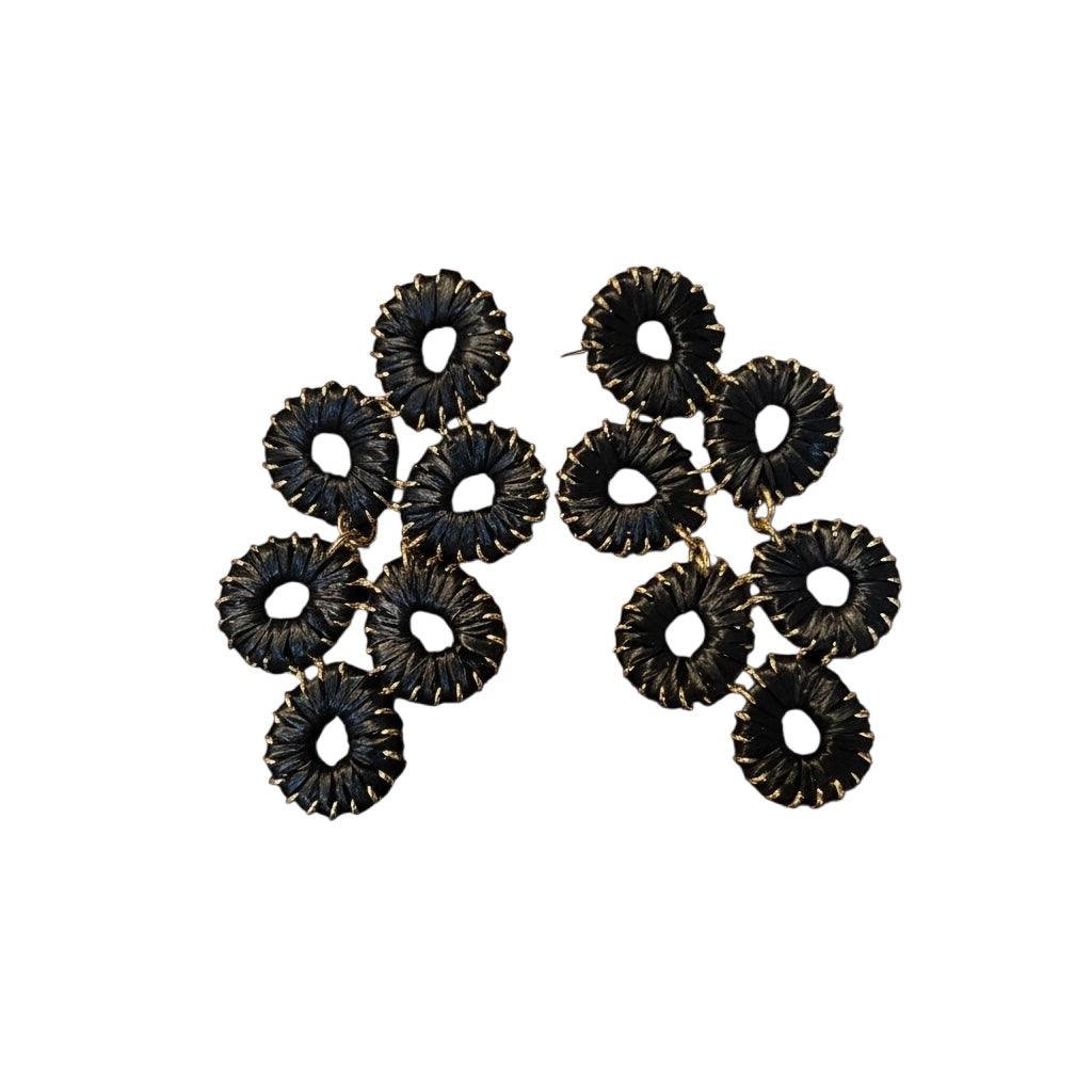 80187 Raffia Earrings