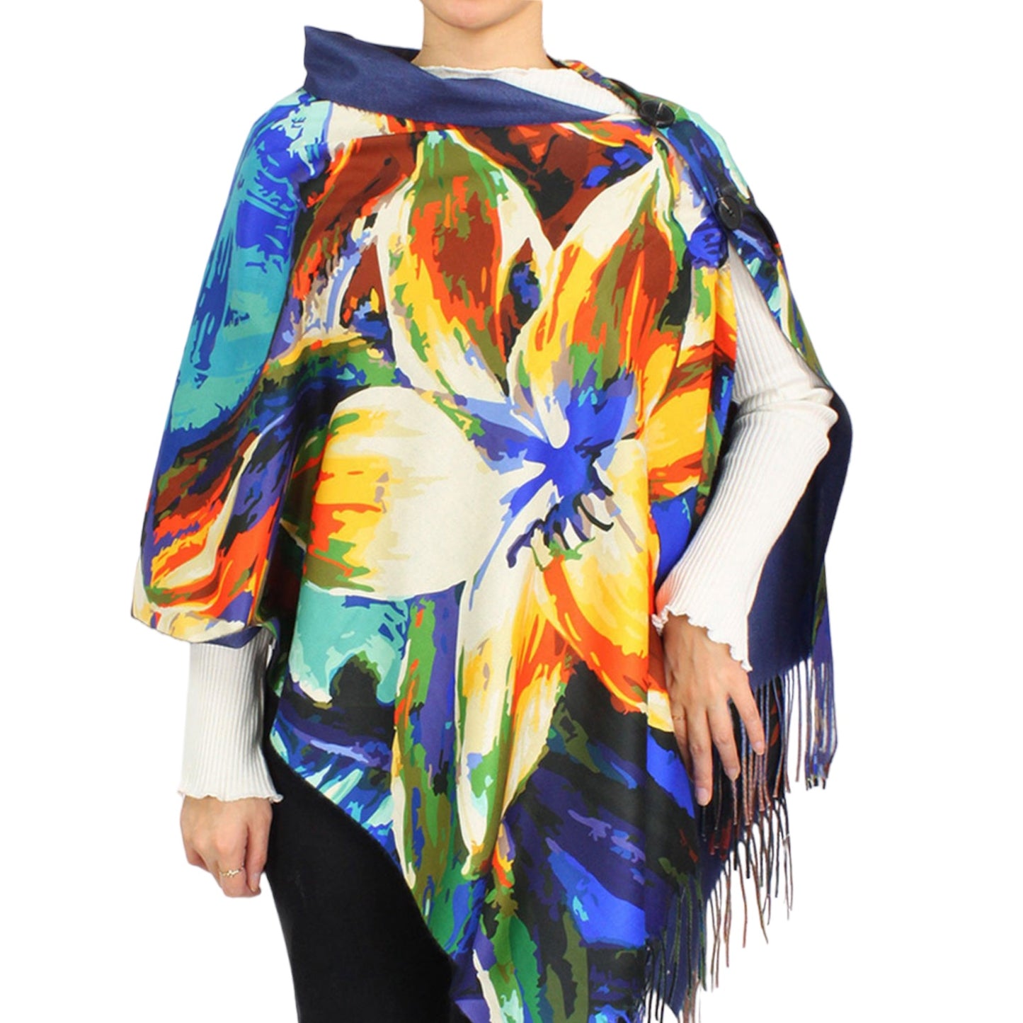 70048 Canvas Poncho