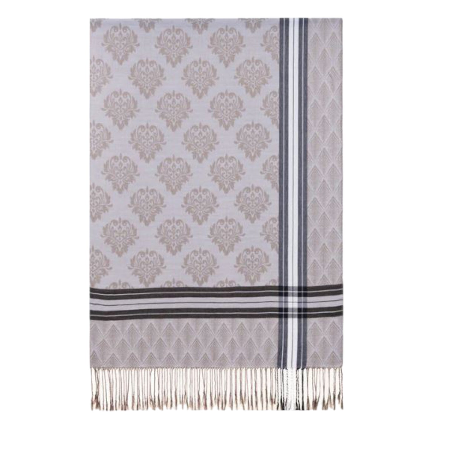 30495 Stripe Damask Pash