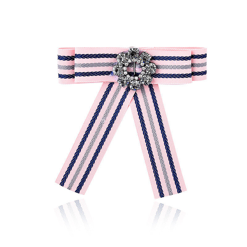 00298 Stone Bow Brooch
