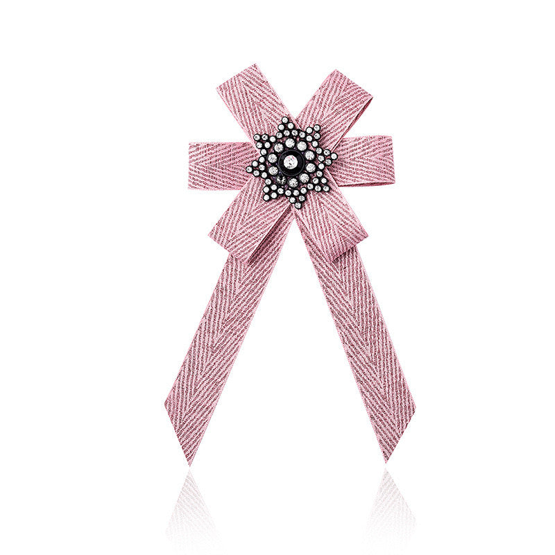 00298 Stone Bow Brooch