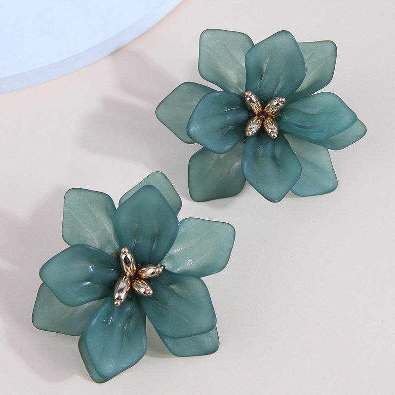 80154 Lotus Earrings