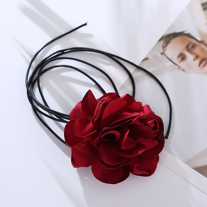 80163 Rose Tie Choker