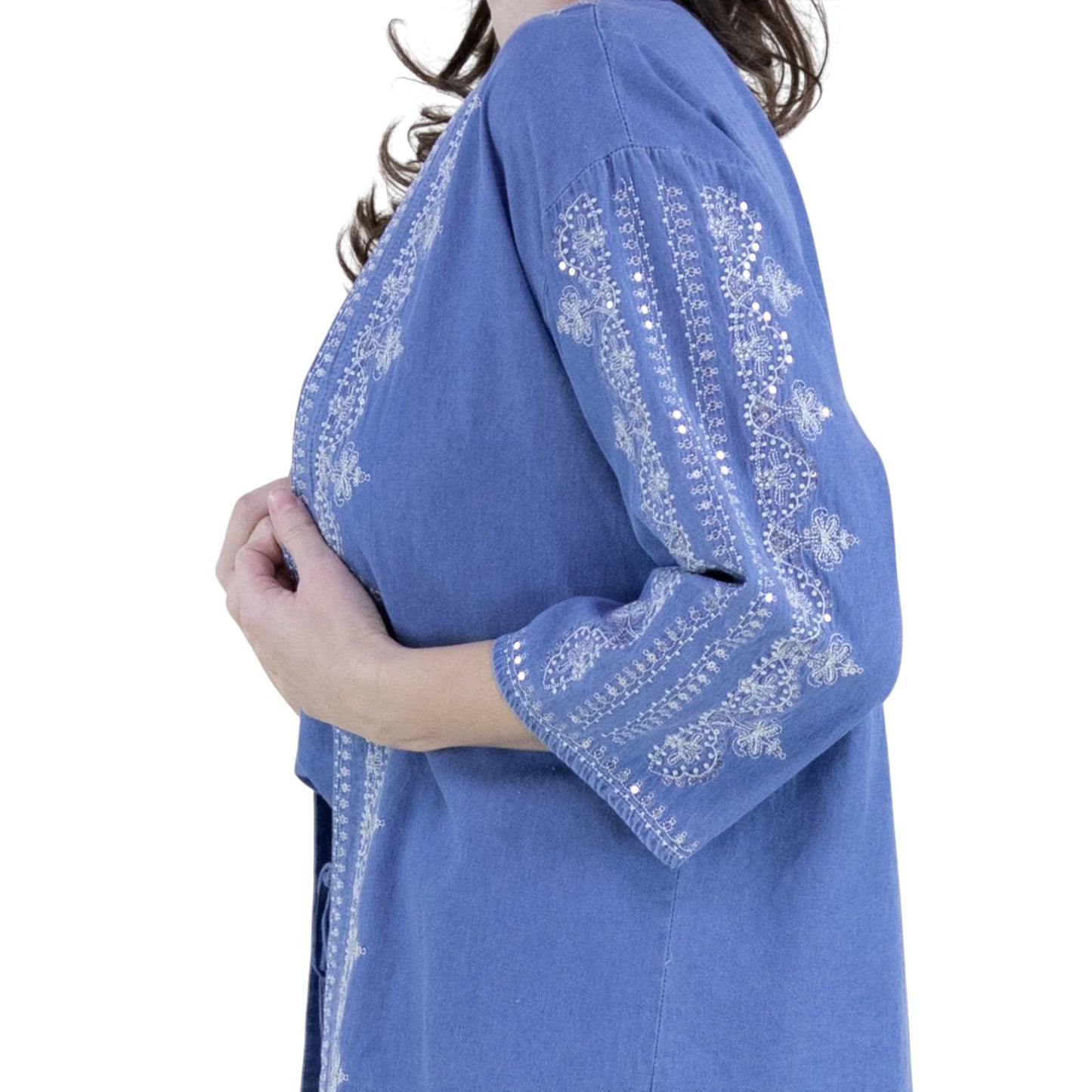 70145 Chambray Cover Up