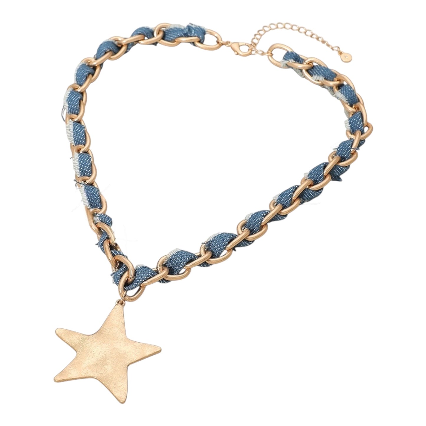 80267 Denim Necklace