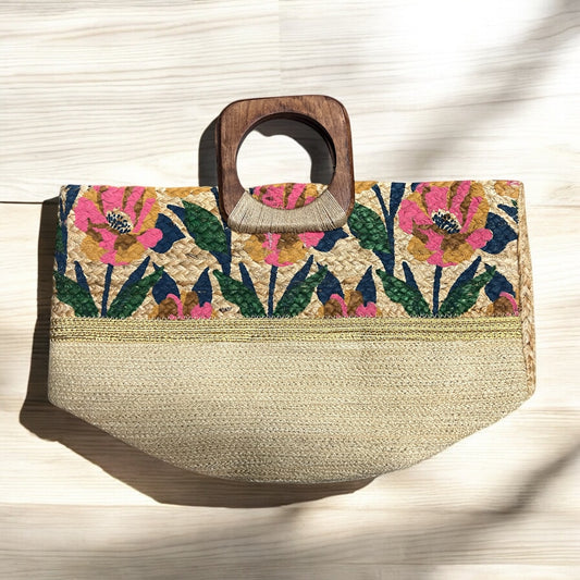 90093 W Square Jute Bag