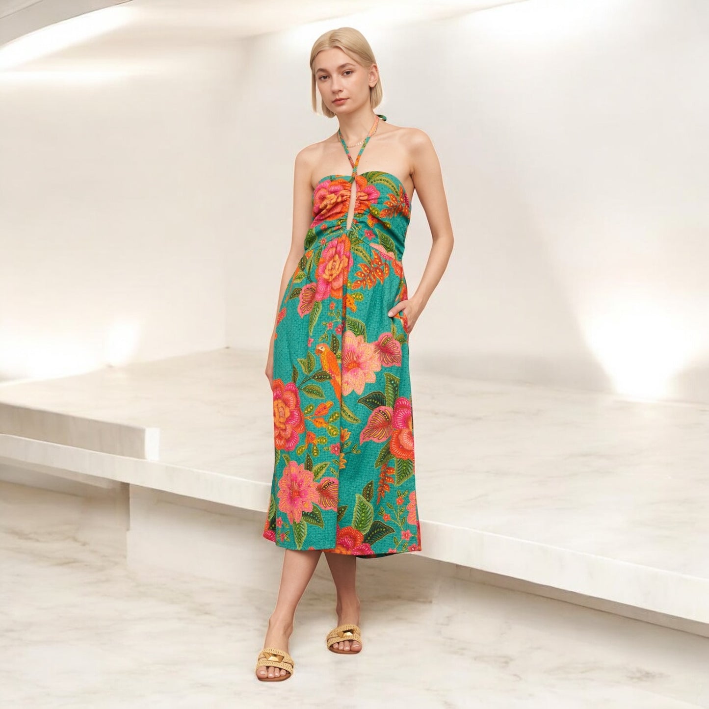 70433 Tropical Dress