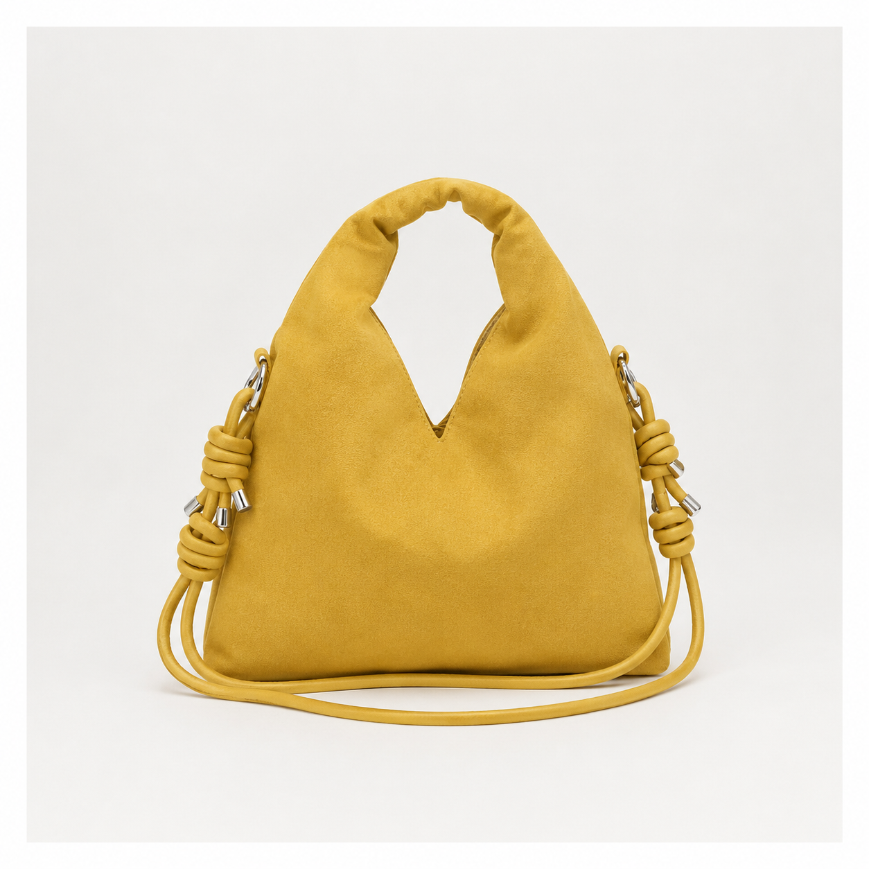 90162 Suede Handbag