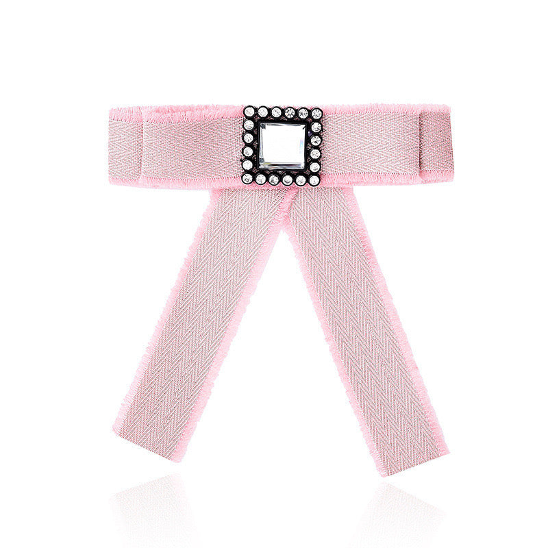 00298 Stone Bow Brooch