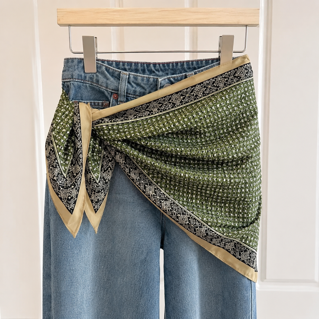 00366 Boho Waist Scarf