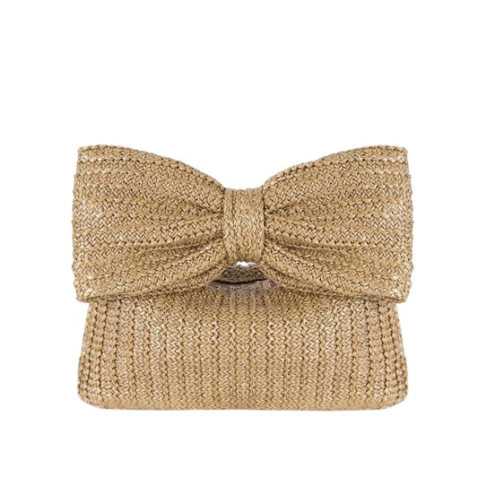 90022 Ribbon Hand Clutch