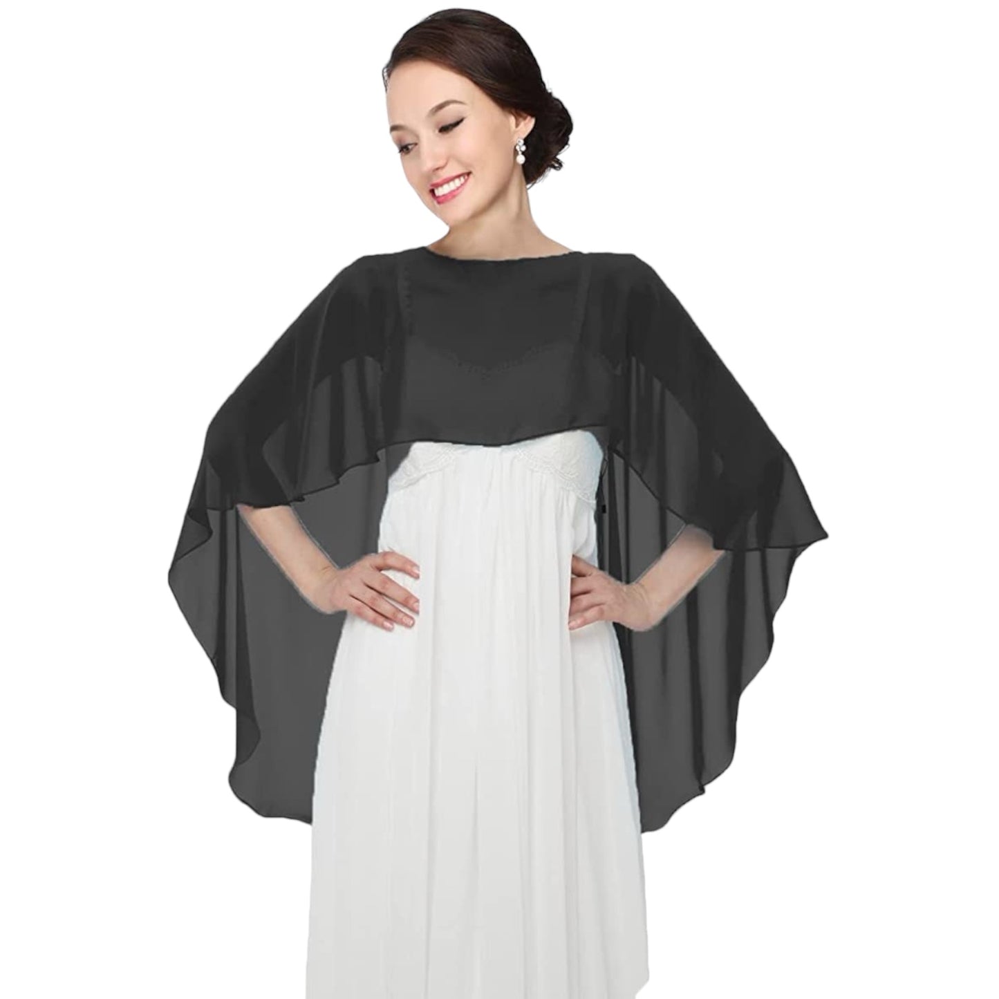 60003 Sheer Poncho