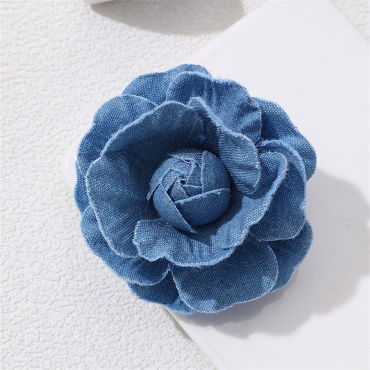 00294 Denim Brooch Pin