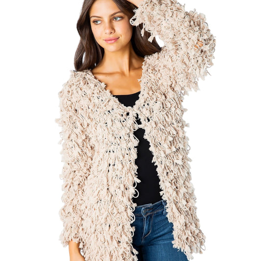 70209 Shaggy Cardigan