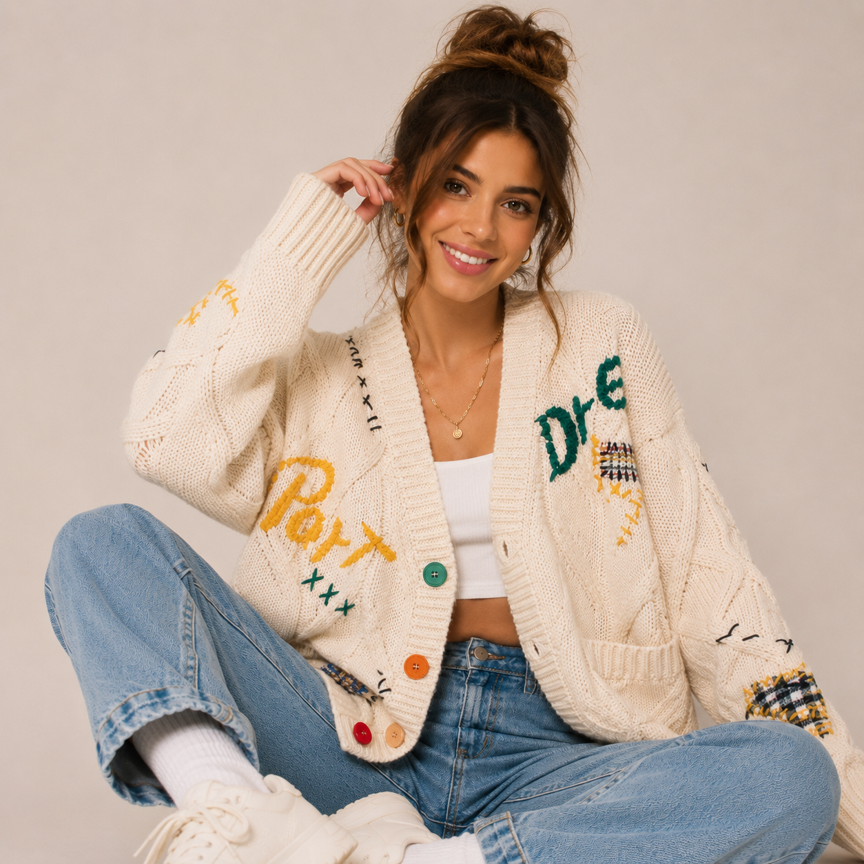 70488 Preppy Cardigan