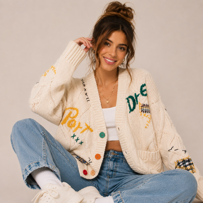 70488 Preppy Cardigan