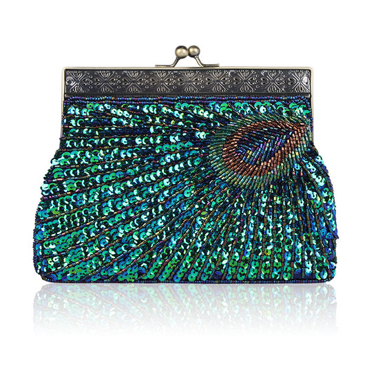 90101 Peacock Clutch