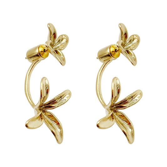 80154 Lotus Earrings