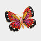 00101.2 Small Pin Butterfly Red