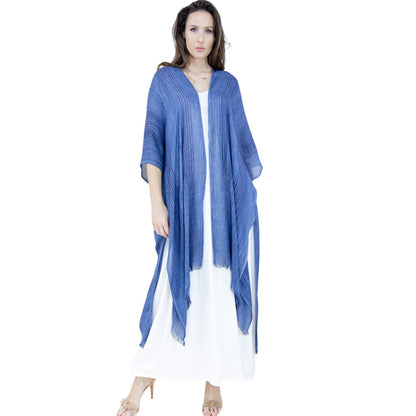 70146 Ribbed Kimono