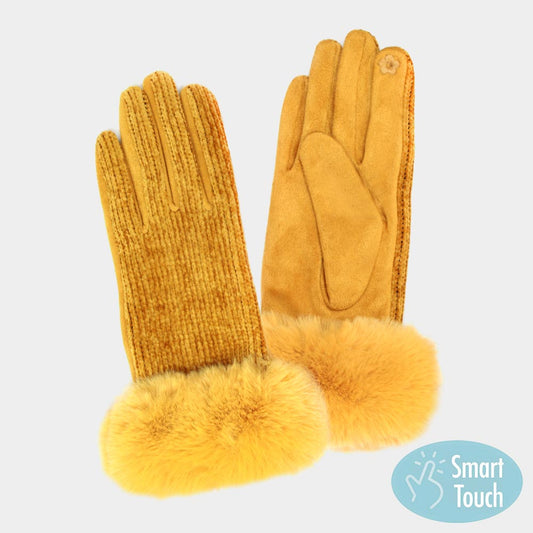 00118.3 Gloves - Chenille Furry