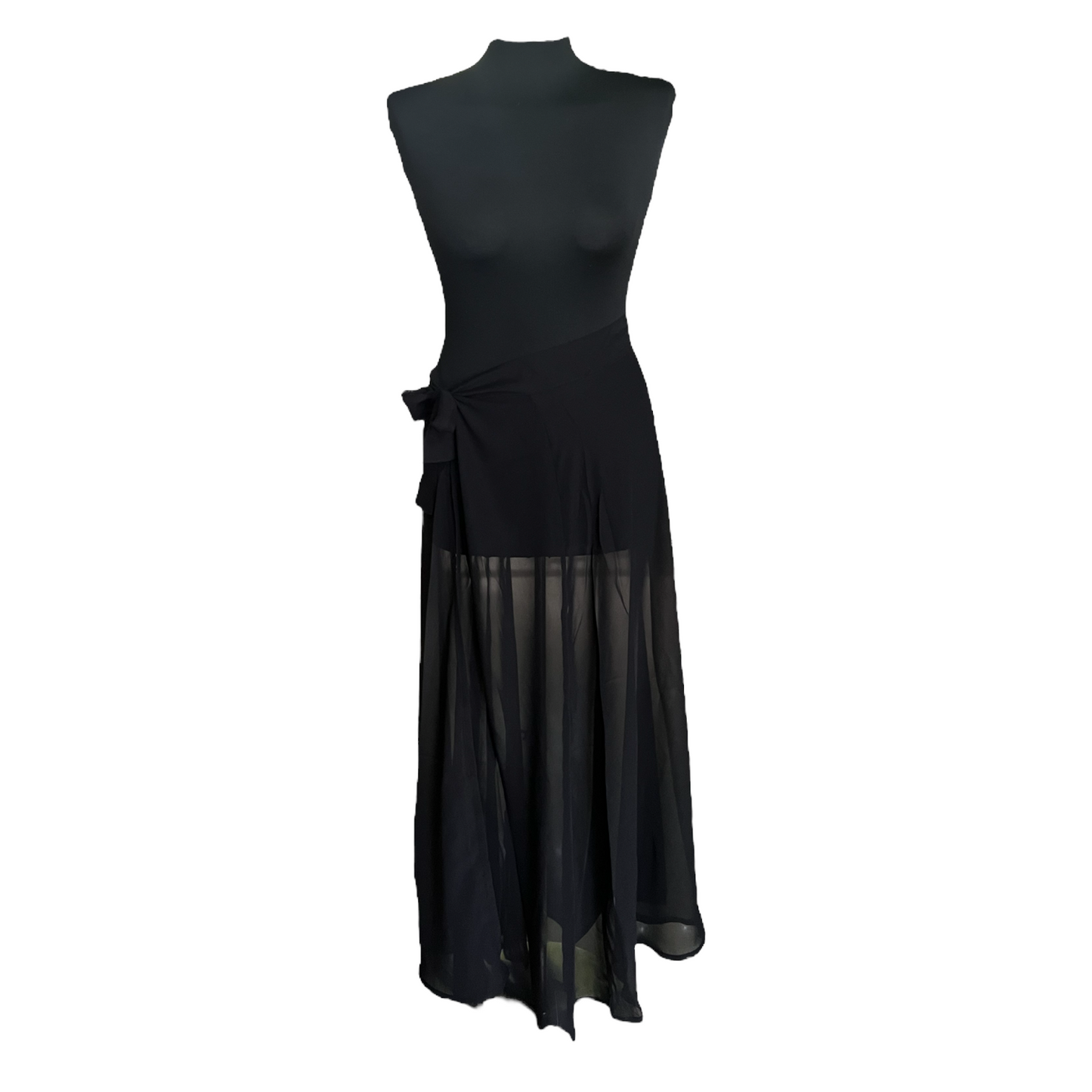 00157 Pareo Skirt Black
