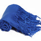 10110 Pashmina Solid Royal Blue